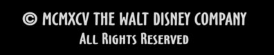 Copyright Notices 4 Copyright notice for the Walt Disney Company