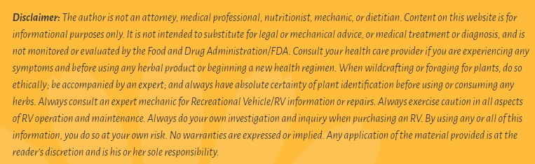 Botaniscape medical disclaimer